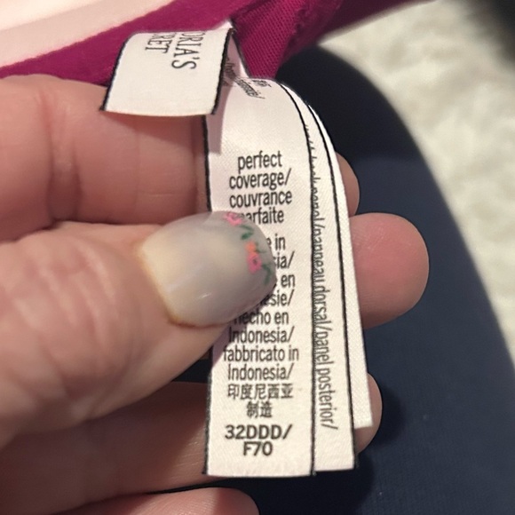 2 Victoria Secret Lined Demi Lace Racerback Front Closure Bra NWOT - Picture 9 of 10